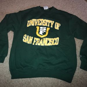 University of San Francisco sweatshirt